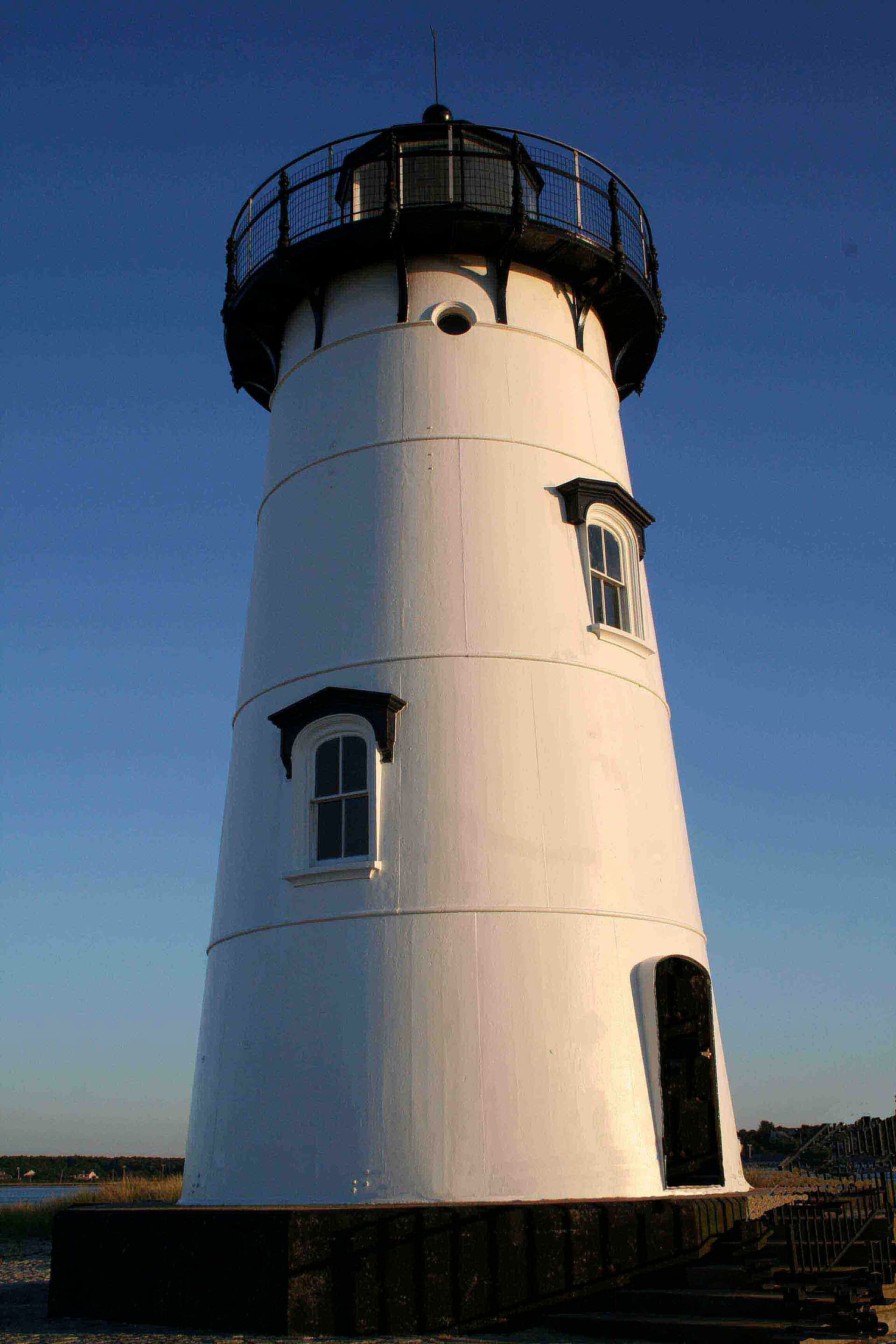 Edgartown Harbor Light at golden hour